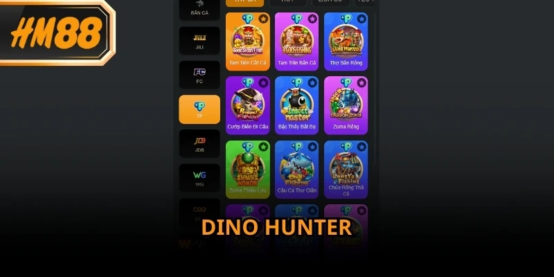 Dino Hunter mang phong cách bắn cá kết hợp chủ đề khủng long biển cổ đại