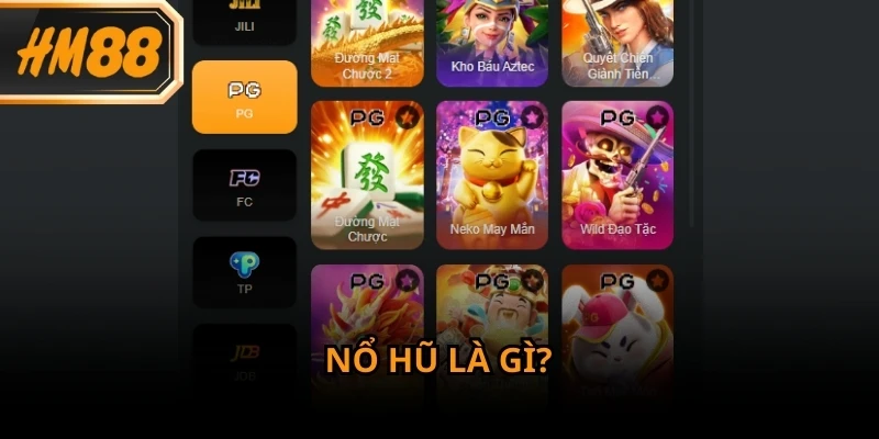 Nổ Hũ sử dụng cơ chế quay cuộn quen thuộc cùng hệ thống biểu tượng đa dạng