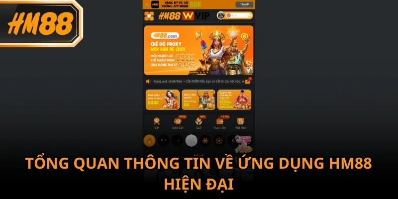 Tải app HM88 đáp ứng nhu cầu giải trí và cá cược trực tuyến mọi lúc mọi nơi