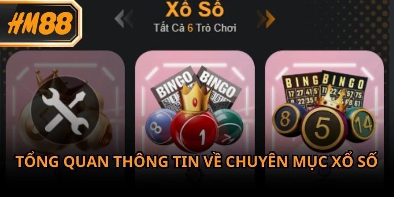 Tìm hiểu tổng quan về chuyên mục xổ số HM88 cho người mới
